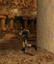 Tomb Raider N-Gage screenshot.